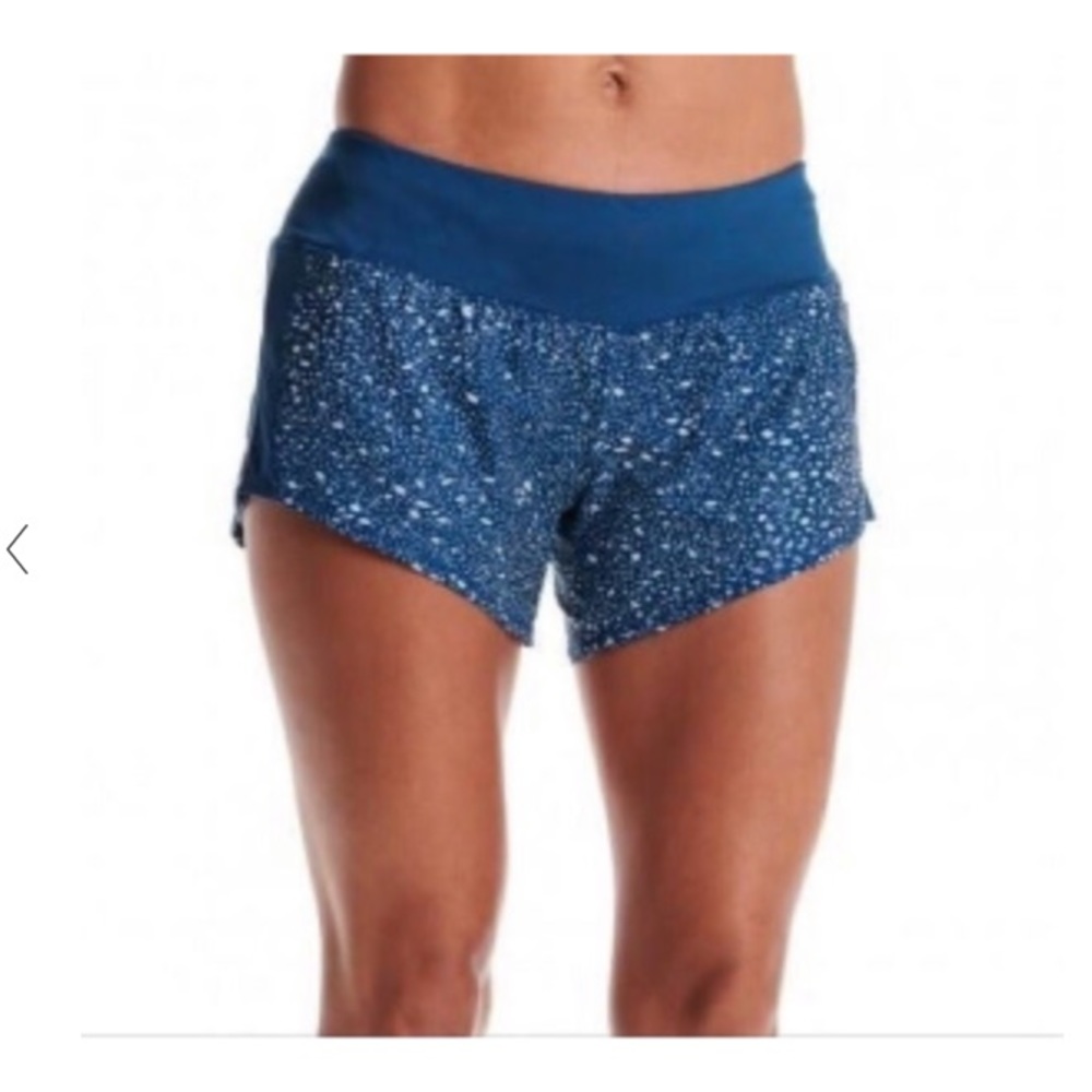 Oiselle Blue Athletic Shorts